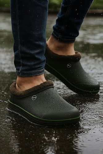 KALOSZE Zimowe MĘSKIE MOCNO Ocieplane Chodaki ŚNIEGOWCE PIANKOWE P3 na Arena.pl