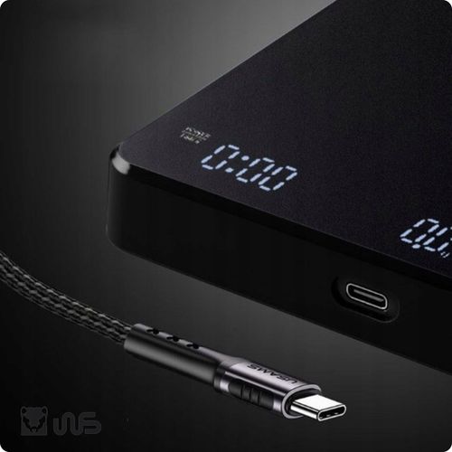 Waga Kuchenna Elektroniczna USB-C Precyzyjna 3000g 0.1g Mata do Kuchni na Arena.pl