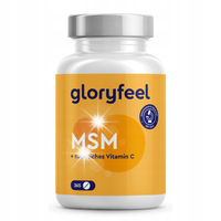 MSM SIARKA ORGANICZNA 2000mg WITAMINA C 365 tabl. ZDROWE STAWY KOŚCI
