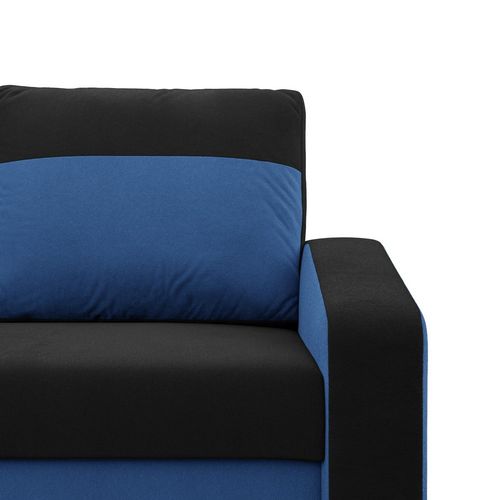 Narożnik uniwersalny, mikrofaza, AURELO, 231x140x92, granatowy | TYLETEGOTU na Arena.pl