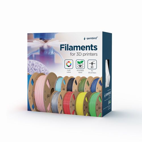 Filament Gembird PLA Black 1kg na Arena.pl
