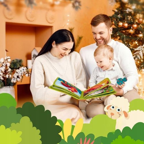 Książeczka Manipulacyjna Sensoryczna Montessori Tablica Zabawka Edukacyjna na Arena.pl