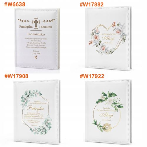 FOTO ALBUM na zdjęcia Pamiątka I Komunii + GRAWER na Arena.pl