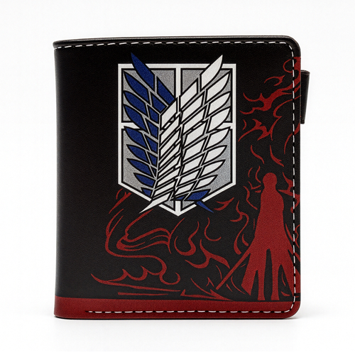 Wings Of Freedom | 13 cm | Eko-Skóra | Portfel | Attack On Titan na Arena.pl