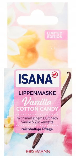 ISANA COTTON CANDY MASKA DO UST VANILLA 15 ML zdjęcie 2