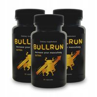 emag 3x BULLRUN 30 naturalne wsparcie w męskości