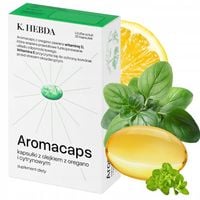 Aromacaps Kapsułki Z Olejkiem z Oregano Cytrynowym Odporność Hebda 30kaps.