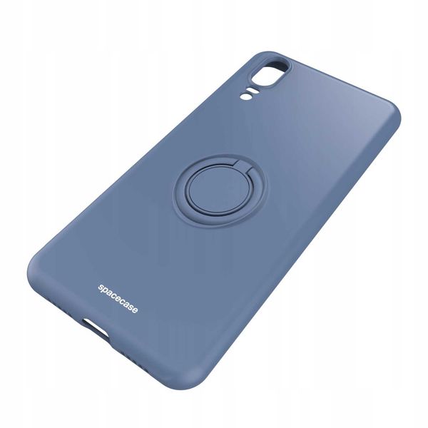 Spacecase Silicone Ring Huawei P20 Blue zdjęcie 4