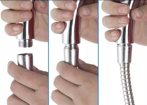 BATERIA WANNOWA ŁAZIENKOWA ZESTAW NATRYSKOWY KRAN ZE SŁUCHAWKĄ na Arena.pl