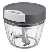 Krajacz rozdrabniacz uniwersalny średni 650 ml szary do owoców warzyw