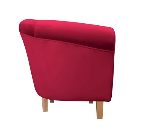 Fotel Milo nogi buk czerwony MG31 na Arena.pl