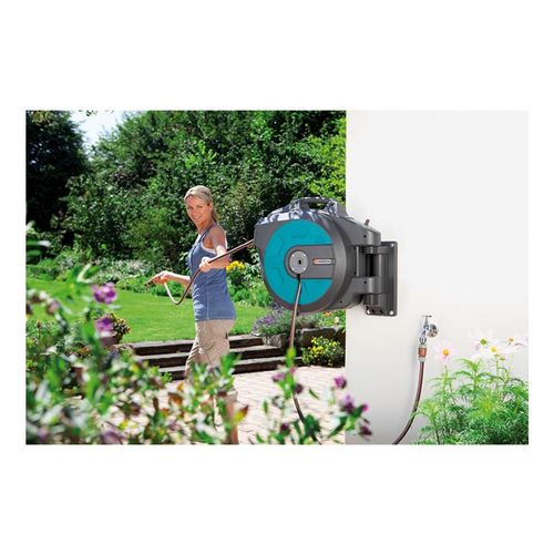 Gardena 08026-20 Wall-Mounted Hose Box 30 roll-up automatic na Arena.pl