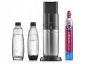 Saturator SODASTREAM Duo Czarny + 2 butelki