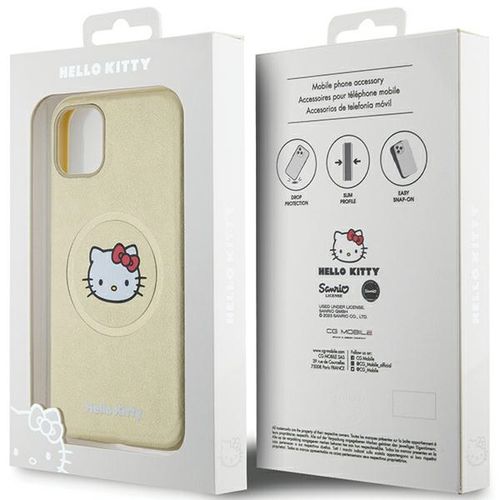 Etui Hello Kitty do iPhone 11, iPhone XR, Złoty, MagSafe na Arena.pl