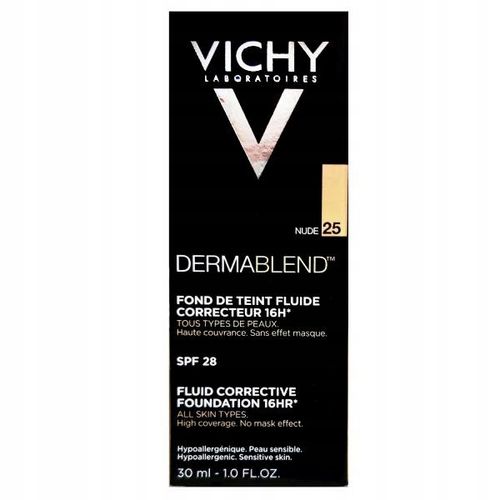 Vichy Dermablend Fluid 25 Nude SPF35 Podkład do Twarzy 30ml na Arena.pl