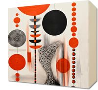 Obraz 30x30cm Kontrastowy Kosmos