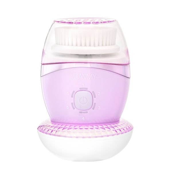 SZCZOTECZKA SONICZNA DO TWARZY 6TRYBÓW 3KOŃCÓWKI USB MASAŻ VITAMMY KLENEO zdjęcie 6
