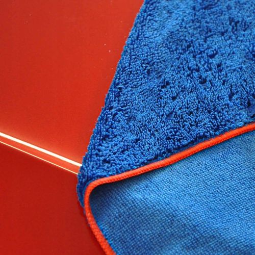 FLUFFY RĘCZNIK Z MIKROFIBRY DO OSUSZANIA AUTA 60 x 90 CM DUŻY GRUBY 450 GSM na Arena.pl