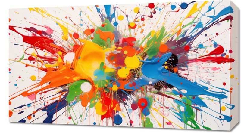 Obraz 70x40cm Eksplozja Kreatywności zdjęcie 1