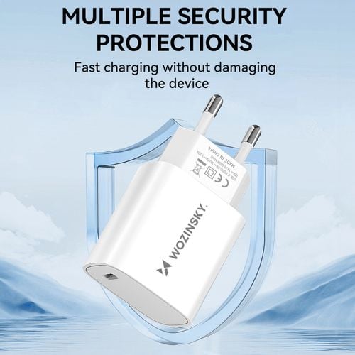 ładowarka sieciowa 20w usb-c 100-240v biała na Arena.pl