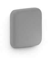 ODBOJNIK OGRANICZNIK ŚCIENNY SAMOPRZYLEPNY DO DRZWI SQUARE SZARY
