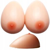 SZTUCZNE PIERSI SZTUCZNY BIUST Silikonowy Proteza 600 g Miseczka C