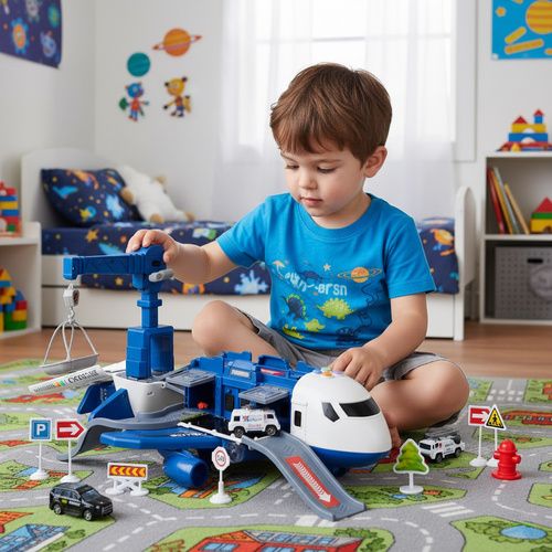 Samolot Policyjny Rozkładany- Parking 26680 na Arena.pl