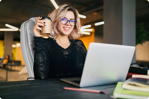 FOTEL BIUROWY KRZESŁO BIUROWE OBROTOWE CHROM na Arena.pl