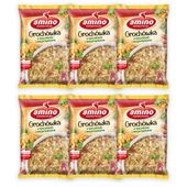 Amino Zupa błyskawiczna grochówka z boczkiem i majerankiem 65 g x 6 sztuk