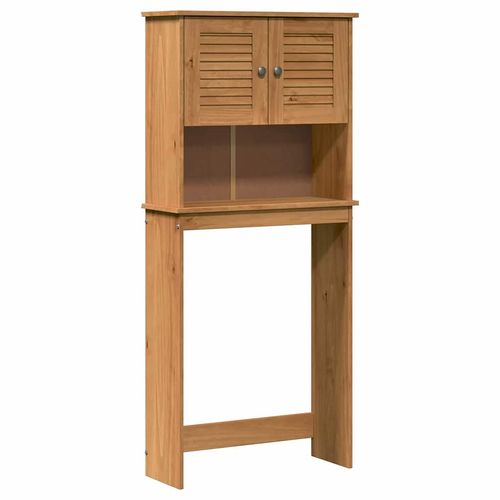 Szafka na pralkę z półką VIGO miodowy brąz 72.5 x 27 x 161 cm na Arena.pl