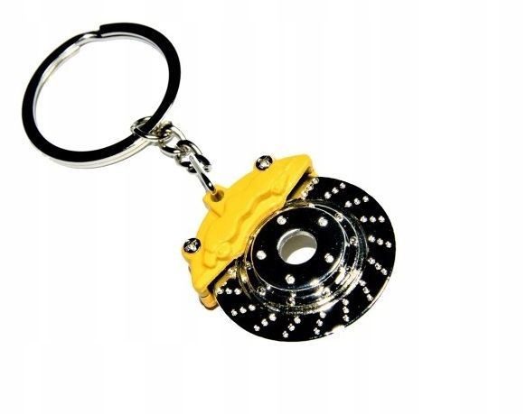 Tarcza heble zacisk klocki auto samochód breloczek zdjęcie 1