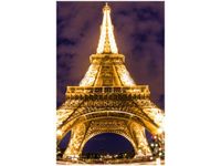 100 70CM OBRAZ PŁÓTNO OŚWIETLONA WIEŻA EIFFLA PŁÓTNO RAMA