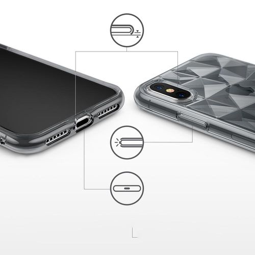 IPHONE X | RINGKE AIR PRISM | ETUI CASE CZARNY na Arena.pl