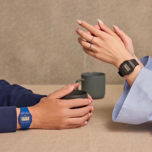 Zegarek Męski Casio F-91WB-2A1EF (Ø 35 mm) na Arena.pl