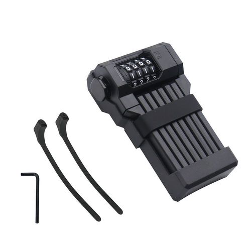 Zapięcie do roweru / hulajnogi na 4 cyfrowy szyfr FSBYL48532 czarne na Arena.pl