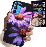 ETUI DO OPPO FIND X3 LITE - RÓŻOWA STOKROTKA KWIATY POKROWIEC CASE