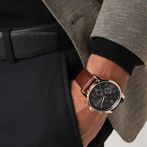 ZEGAREK MĘSKI HUGO BOSS 1513496 - NAVIGATOR (zh010b) na Arena.pl