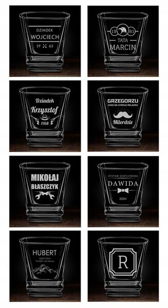 SZKLANKA DO WHISKY GRAWER PREZENT DLA TATY zdjęcie 9