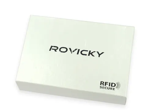 męski portfel skórzany rovicky czarny na Arena.pl