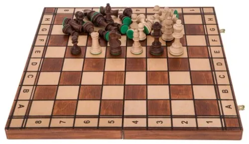 SQUARE - Szachy drewniane JOWISZ - 40 x 40 cm na Arena.pl