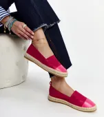 Różowe espadryle Carugo 37