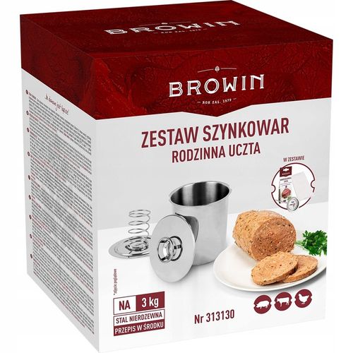 Szynkowar duży 3kg ZESTAW worki termometr zioła na Arena.pl