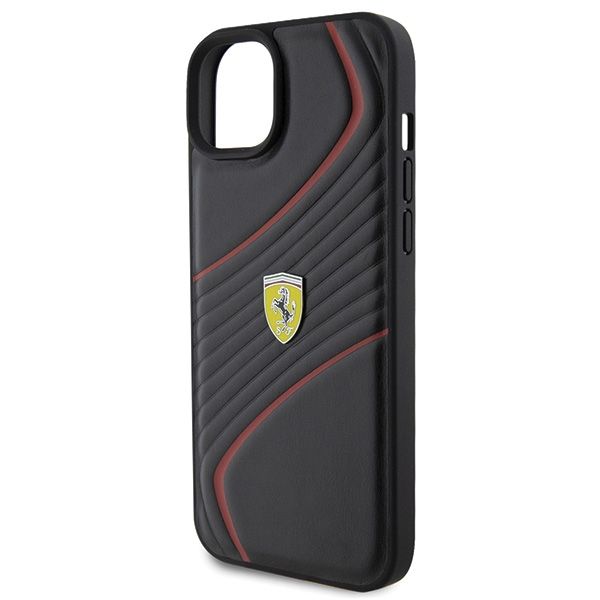 Etui Ferrari do iPhone 15 Plus, iPhone 14 Plus, Czarny zdjęcie 6