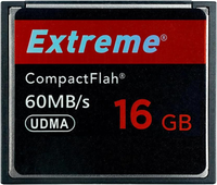 Extreme 16GB Compact Flash Card UDMA 60MB S Aparat DSLR Czerwona