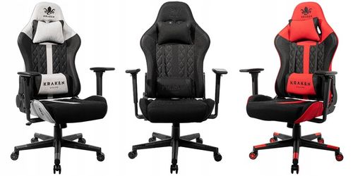 Fotel Gamingowy Biurowy Obrotowy Kubełkowy Krzesło Biurowe Czarny na Arena.pl