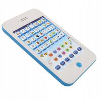 DUŻY EDUKACYJNY TABLET INTERAKTYWNY DOTYKOWY POLSKA WERSJA NIEBIESKI