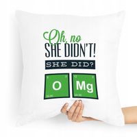 Poduszka Zabawny Prezent Słodka W Ch*J Z Nadrukiem Ze Zdjęciem