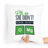 Poduszka Zabawny Prezent Słodka W Ch*J Z Nadrukiem Ze Zdjęciem