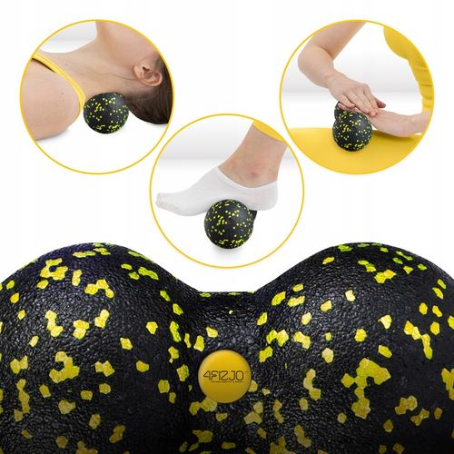 ROLLER WAŁEK PIŁKA PIŁECZKA ZESTAW EPP GŁADKI TWARDY DO MASAŻU DUOBALL na Arena.pl