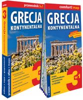 Grecja kontynentalna przewodnik + atlas + mapa 3w1 Piotr Jabłoński
